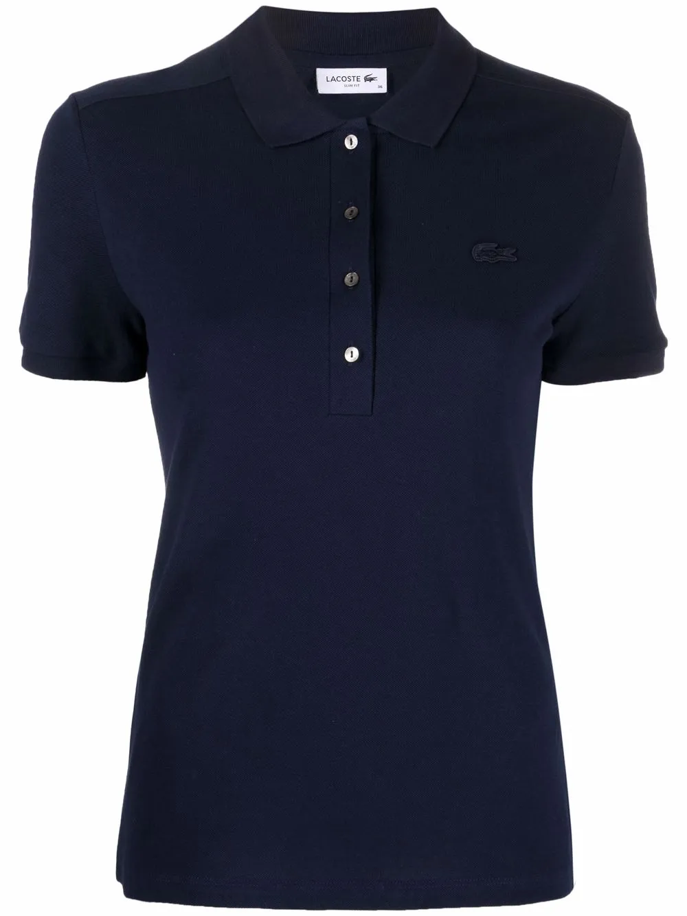 

Рубашка поло с нашивкой-логотипом Lacoste, синий