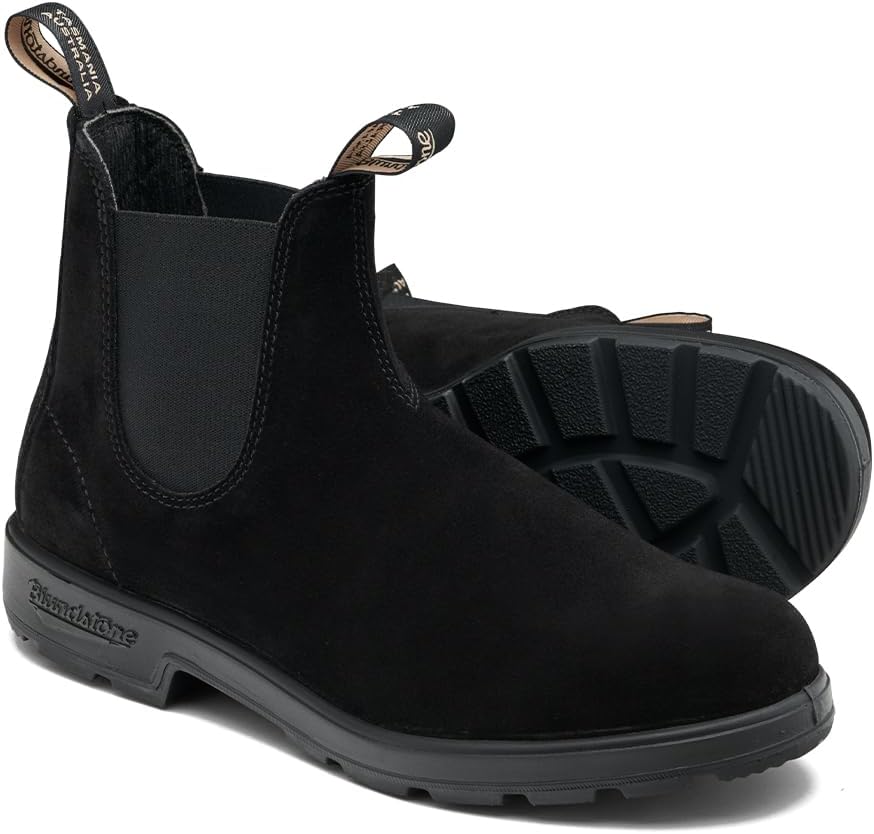 Унисекс-ботинки Blundstone Originals 2405 из замши Челси, черный — фото 2