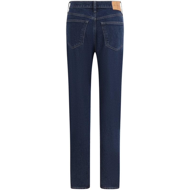 CALVIN KLEIN Jeans Женские джинсы темно-синие, 1BJ-Denim Dark Blue — фото 3