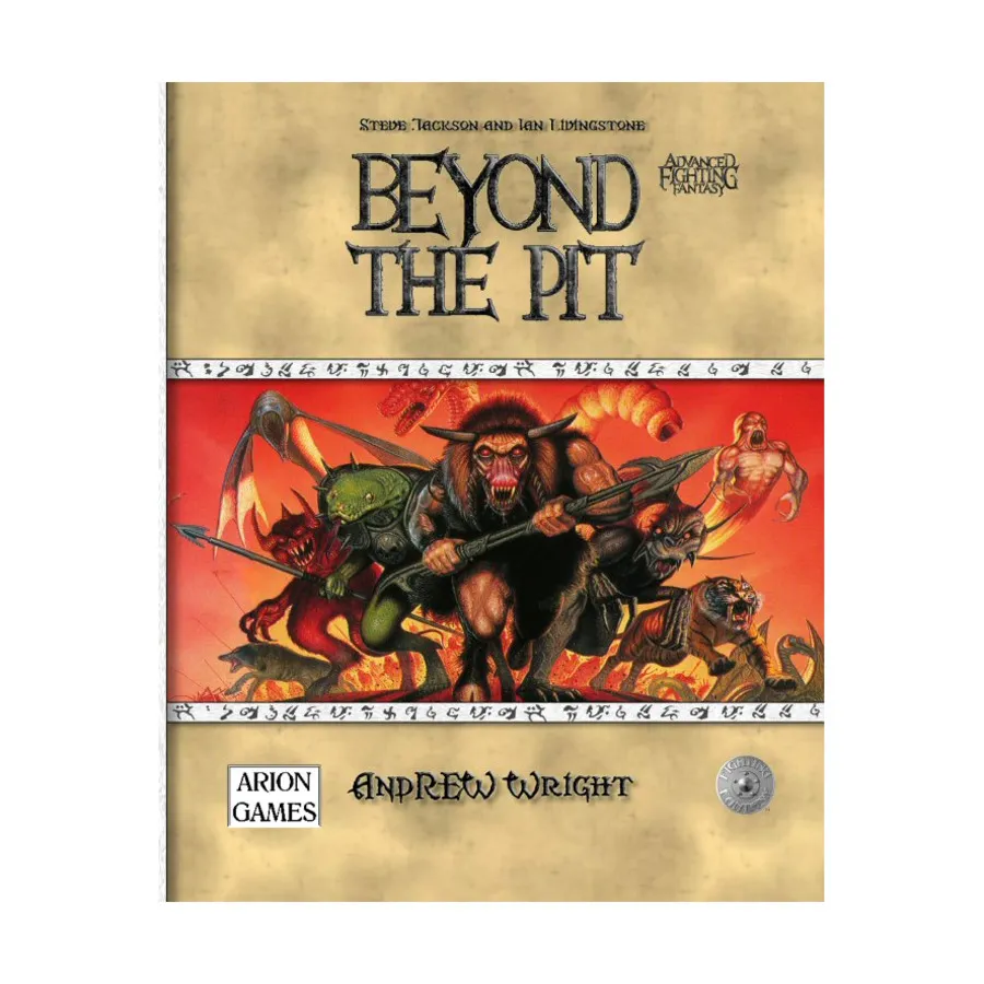 

Beyond the Pit, Advanced Fighting Fantasy (2nd Edition), мягкая обложка