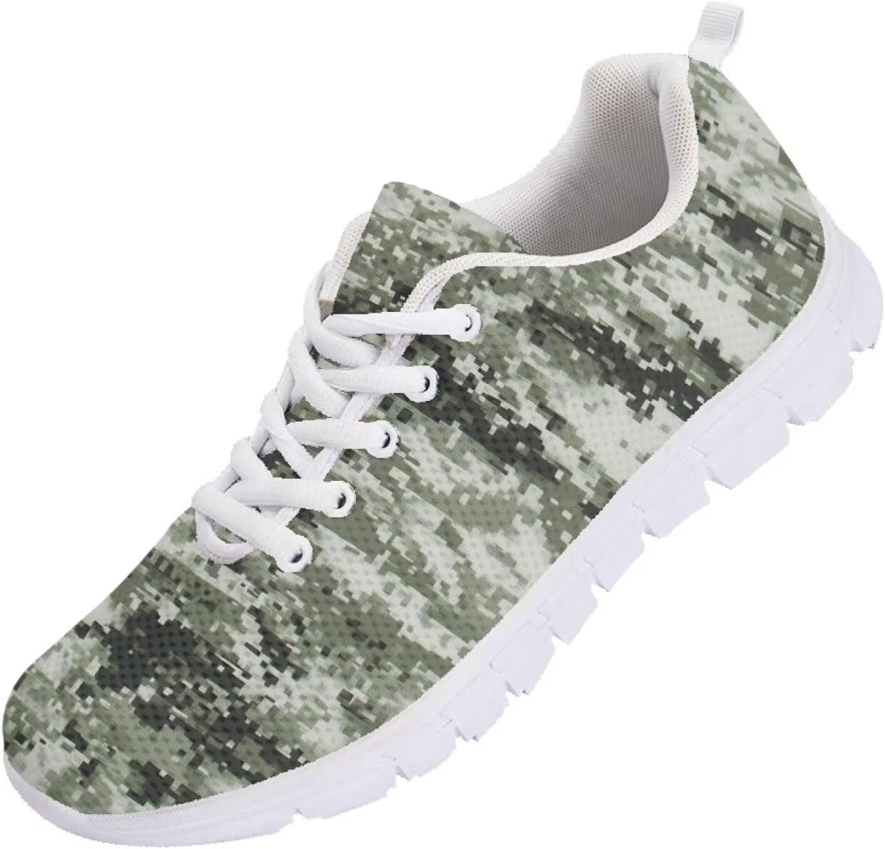 

Мужские кроссовки Funnydude Funny Print для осенних прогулок, удобные с дышащей сеткой, Camo