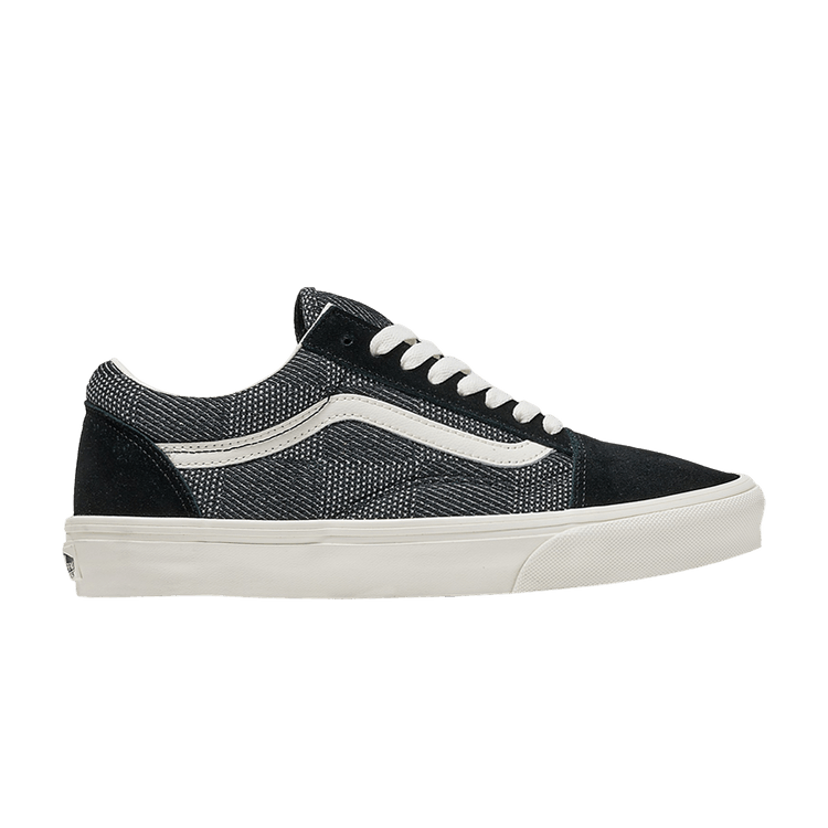 

Кроссовки Vans Old Skool 'Checkerboard Denim - Black', черный