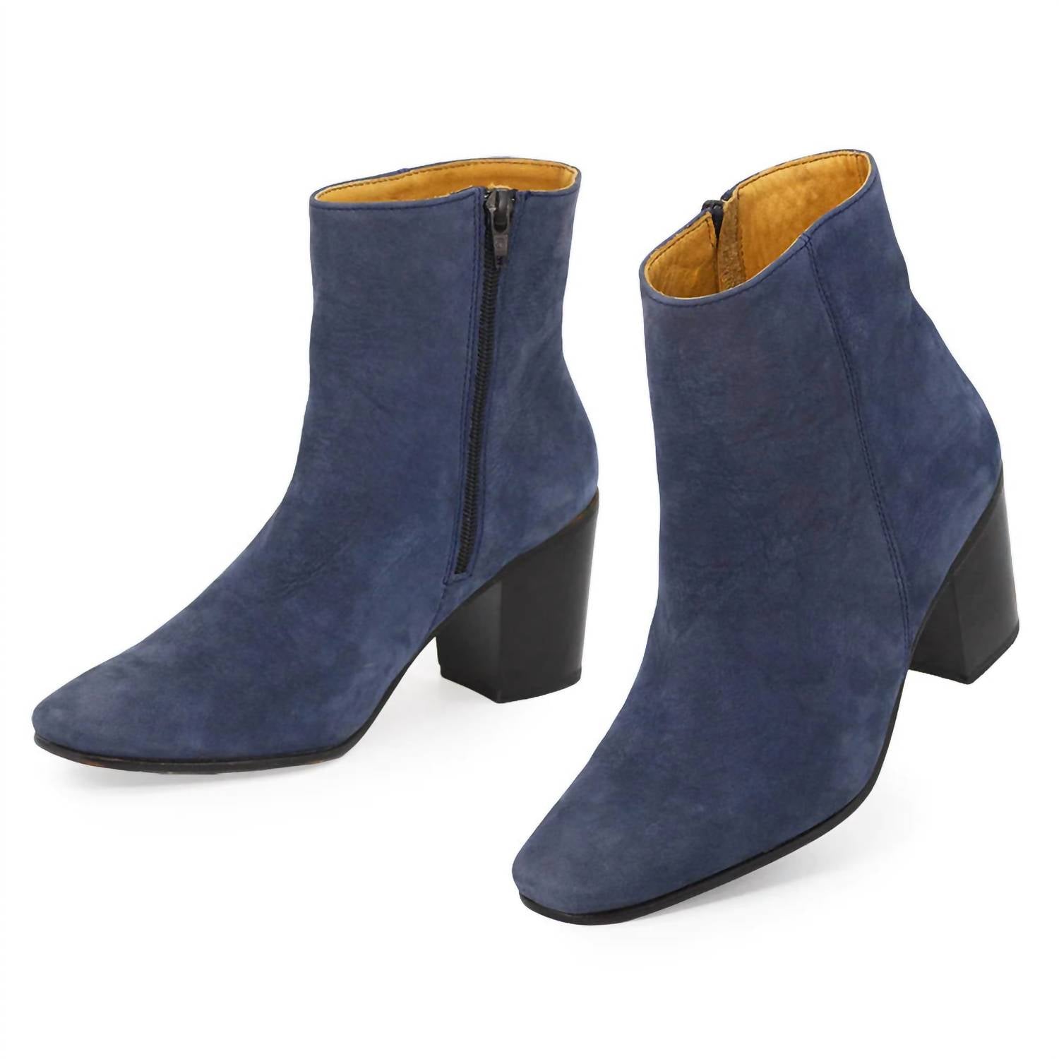 Ботильоны Drake Ankle Bootie синего цвета CHARLESTON SHOE CO.