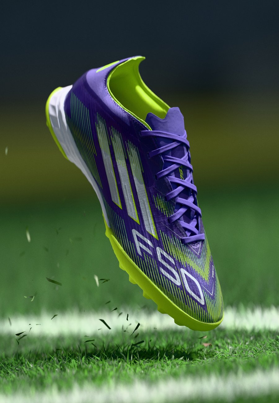 

Кроссовки Adidas Performance F50 PRO TURF FOOTBALL BOOTS, Purple Rush/Footwear White/Lucid Lemon/Purple
