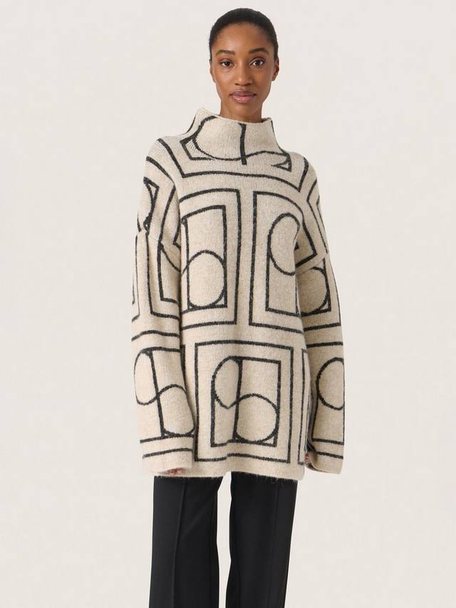 

Джемпер с логотипом hedaya Soaked In Luxury, цвет Whisper White/Black