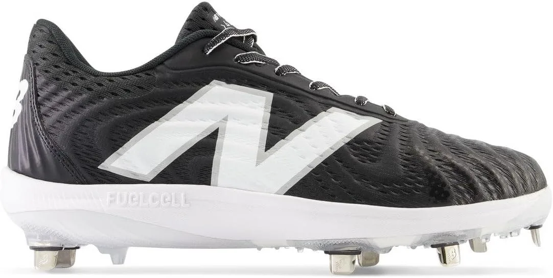 Мужские бейсбольные кроссовки New Balance FuelCell 4040 V7 Metal, белый/черный