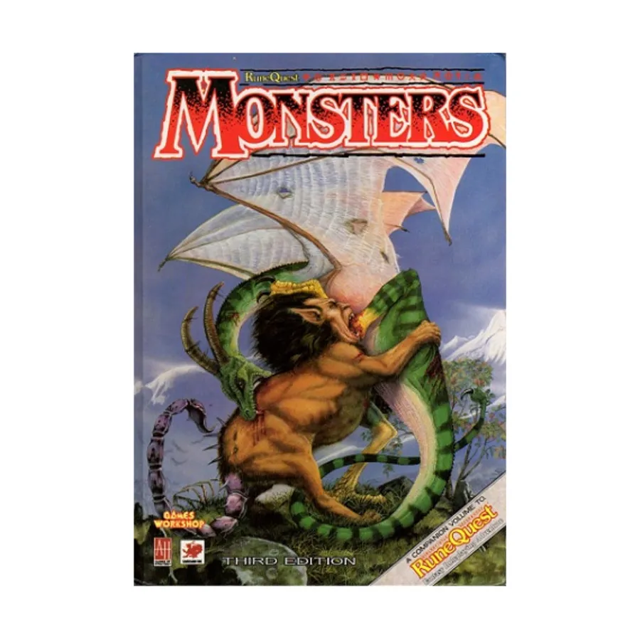 

Monsters (3rd Edition), RuneQuest (Avalon Hill), твердый переплет