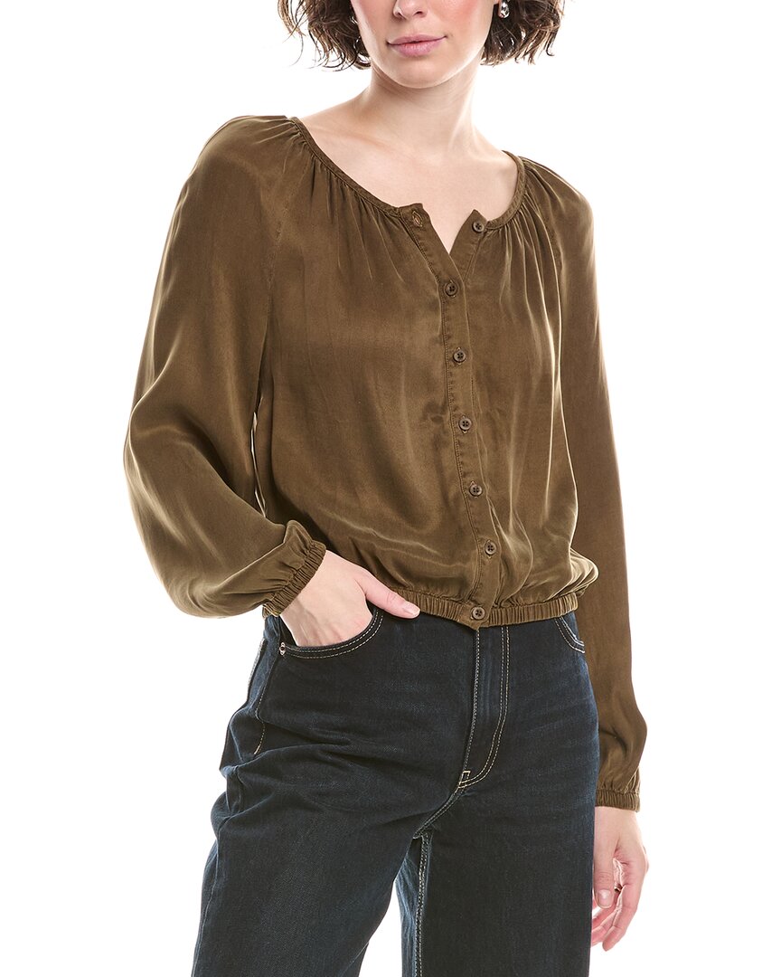 

Блузка Bella Dahl с защипами, зеленый