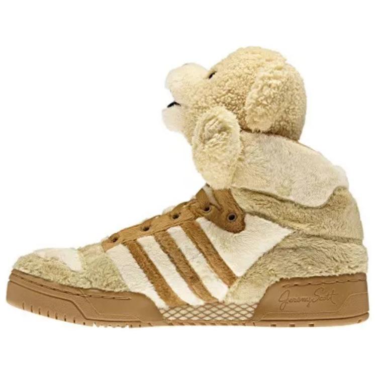 

Adidas Js Bear 'Teddy Bear' Adidas Originals, коричневый белый