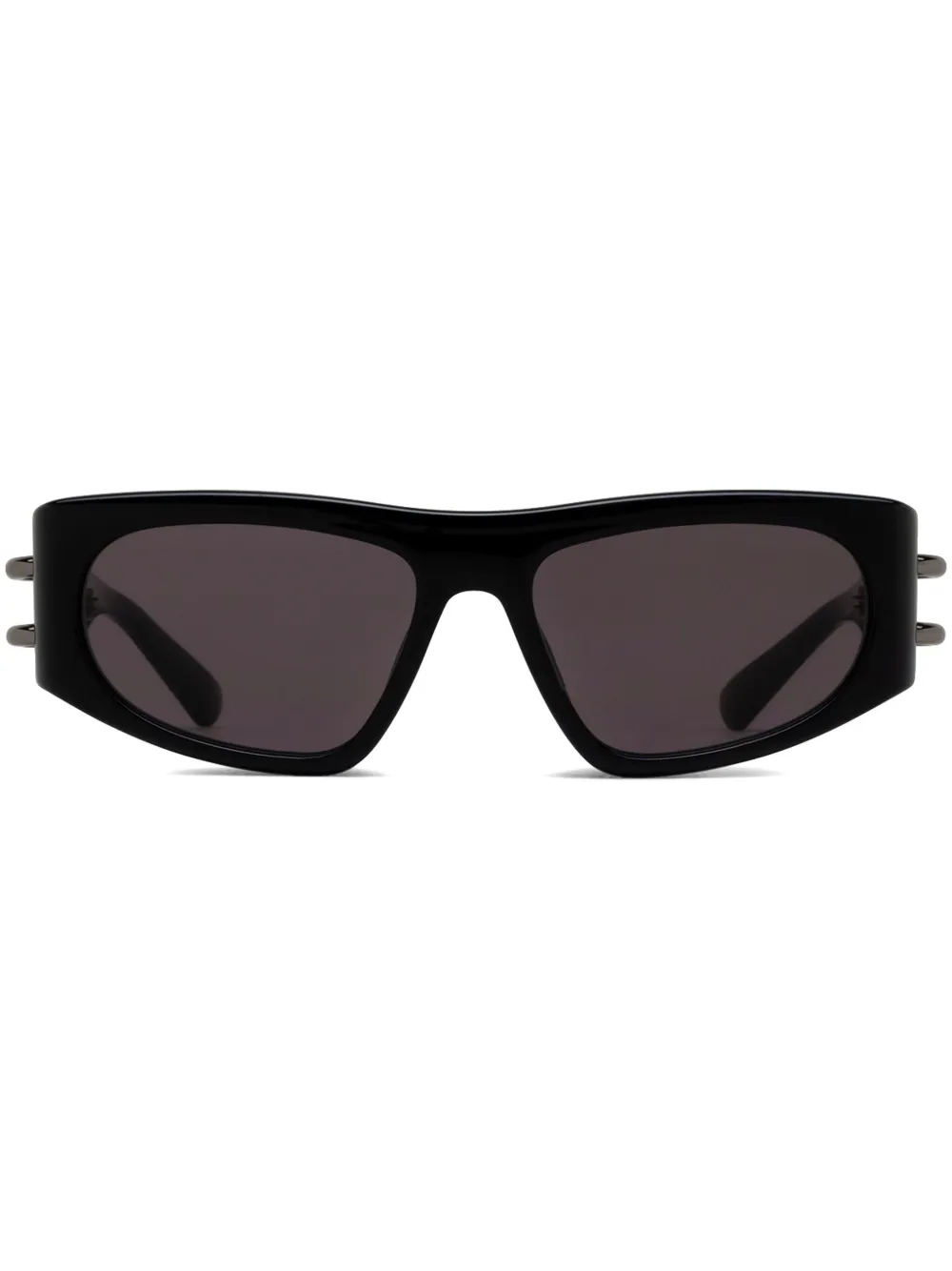 

Солнцезащитные очки в квадратной оправе Alexander McQueen Eyewear, черный