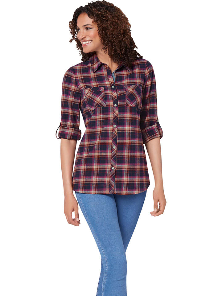 

WITT WEIDEN Рубашка фиолетового/темно-синего цвета