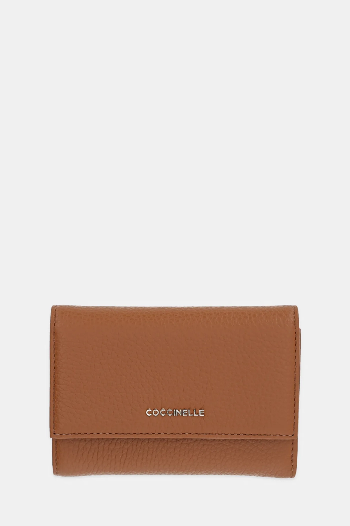

Кожаный кошелек Coccinelle, коричневый