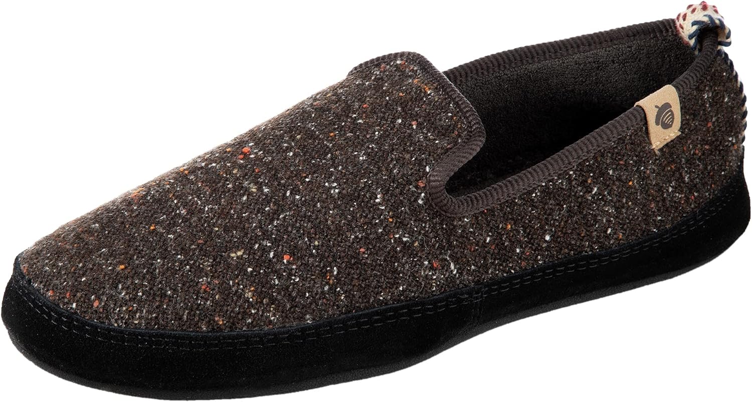 

Мужские легкие лоферы Acorn Bristol с верхом из твида и ультралегкой амортизацией Cloud, черный