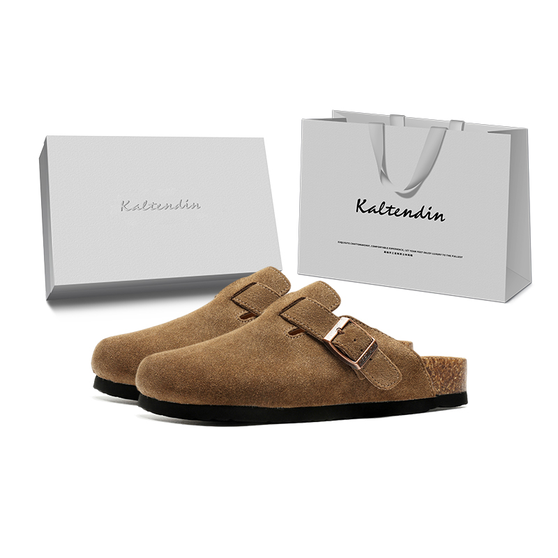 

Kaltendin Устойчивые к истиранию нескользящие закрытые тапочки унисекс цвета хаки, цвет Khaki