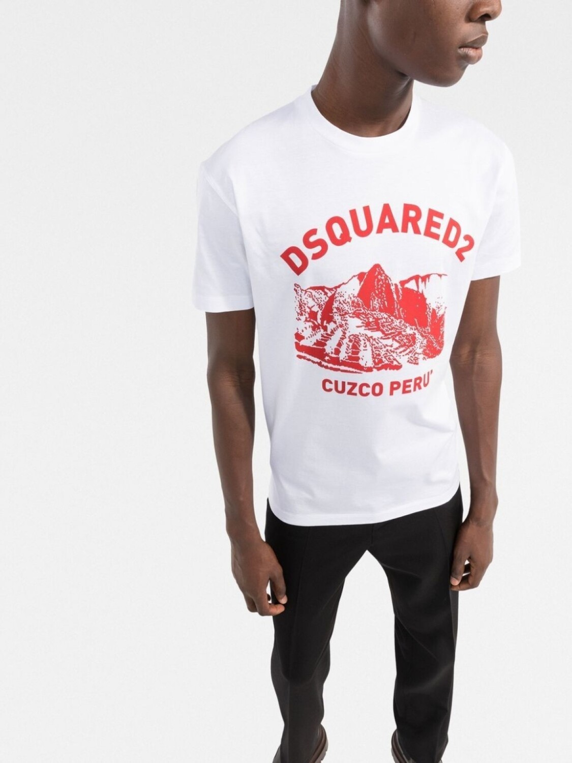 

DSQUARED2 футболка с логотипом, белый