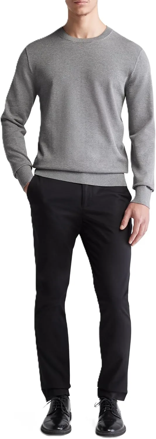 

Calvin Knit Campus Crew Neck Cotton CK Golf Sweater Calvin Klein