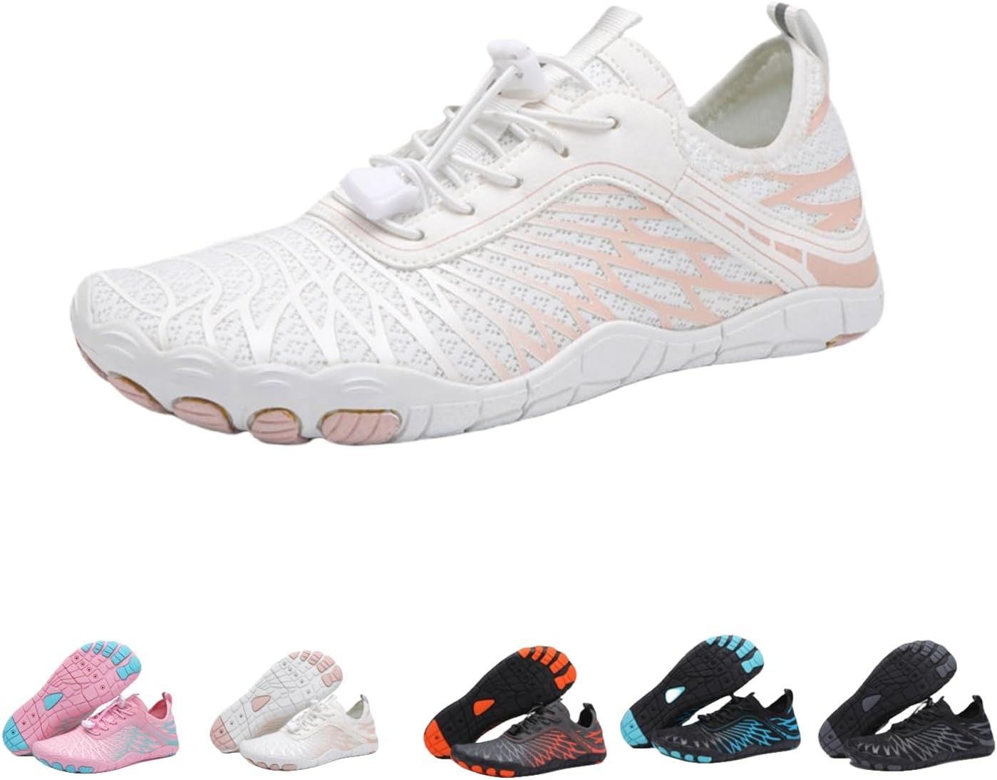 

Заземляющие кроссовки для женщин и мужчин при невропатии, слипоны, повседневные кроссовки, с широкой носочной частью, кроссовки Generic, белый