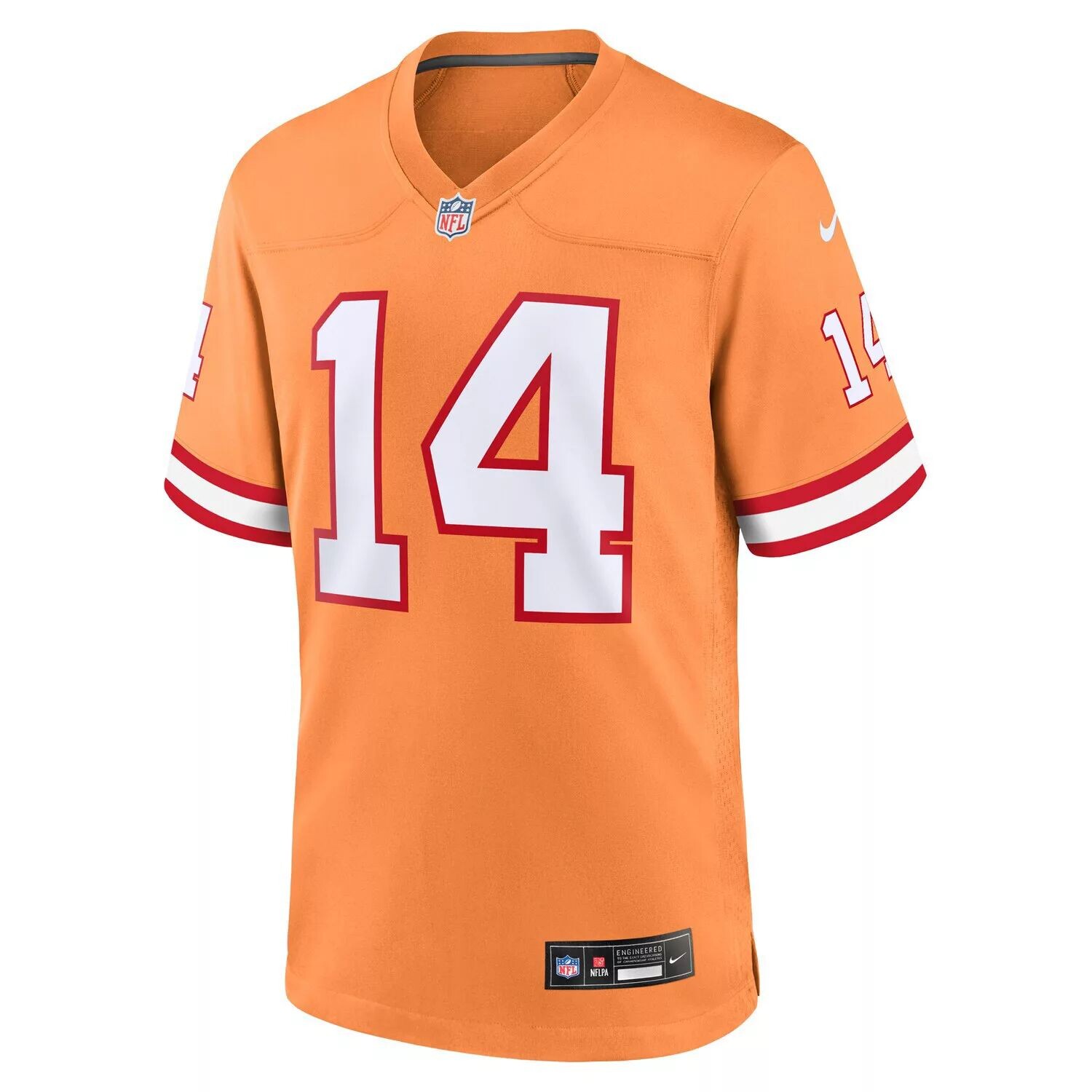 Мужское джерси Криса Годвина оранжевого цвета Tampa Bay Buccaneers Throwback Game Nike — фото 2