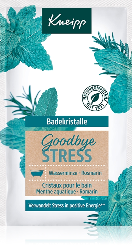 

Соль для ванны «Прощай, стресс» Kneipp, 60 гр