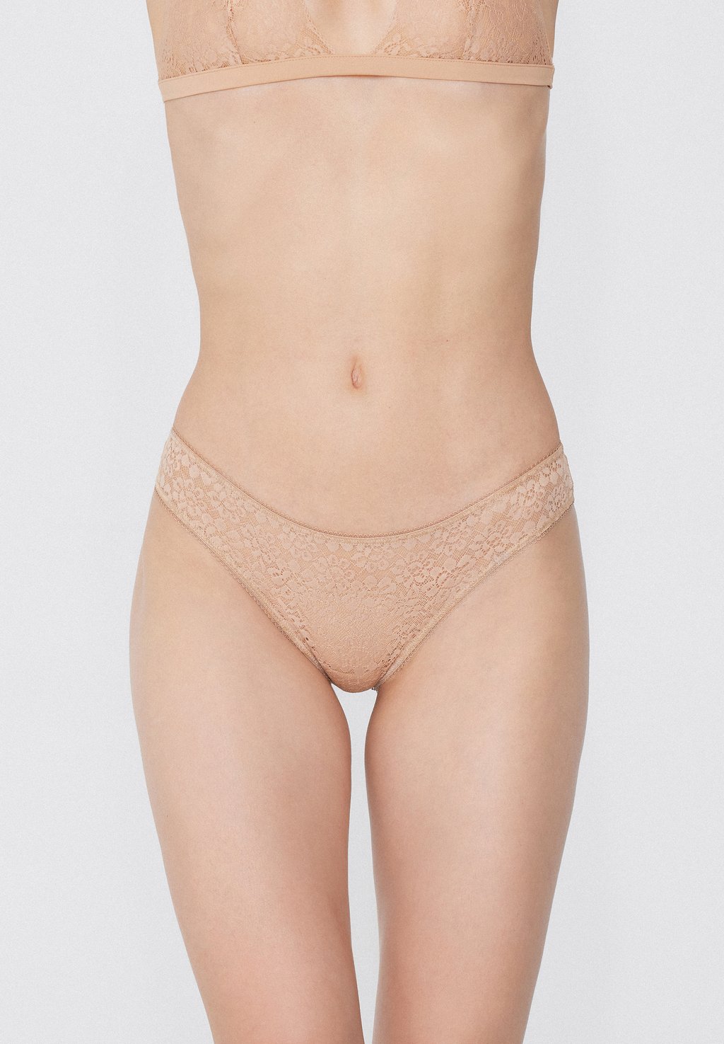 

Стринги Tezenis, бежевый