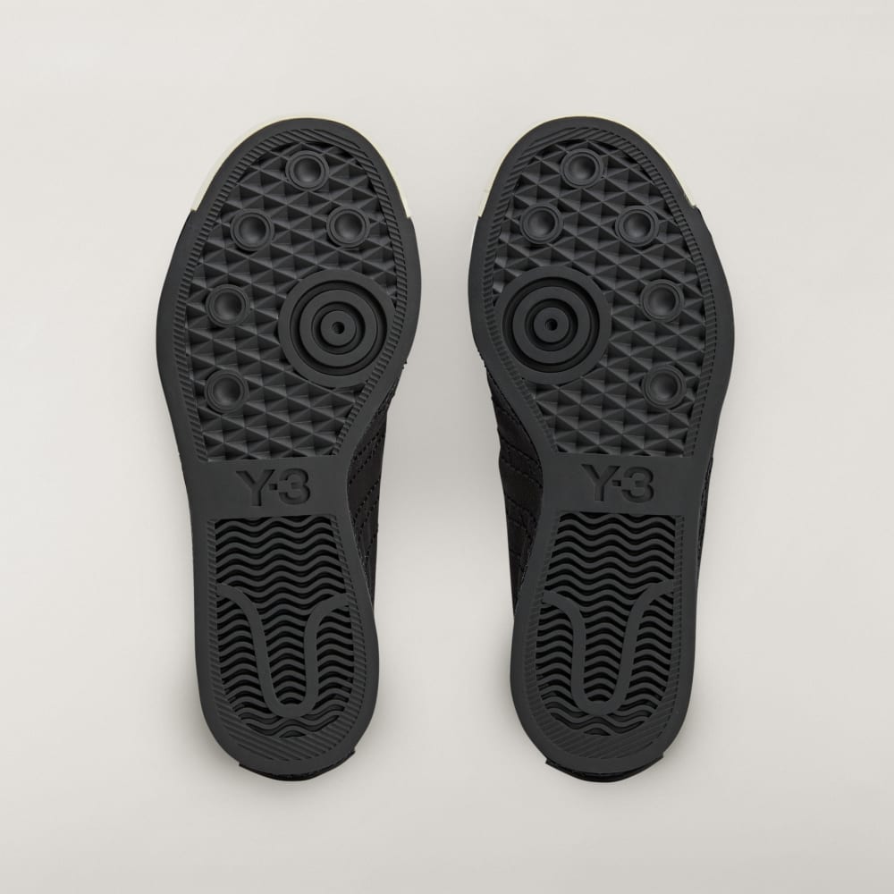 Кроссовки Adidas Y-3 Nizza Lo, цвет Orbit Grey/Orbit Grey/Black — фото 4