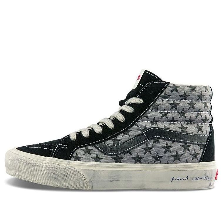 

Кроссовки Vans x Bianca Chandn Vault SK8-Hi Reissue VLT LX 'Black Gray', черный