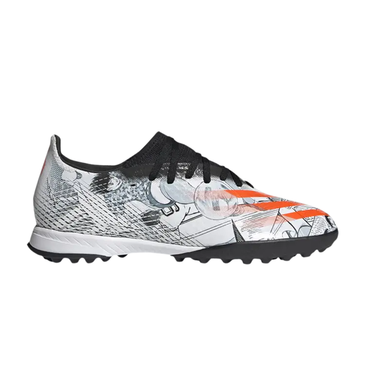 

Кроссовки Adidas Captain Tsubasa x X Ghosted. 3 Turf, белый