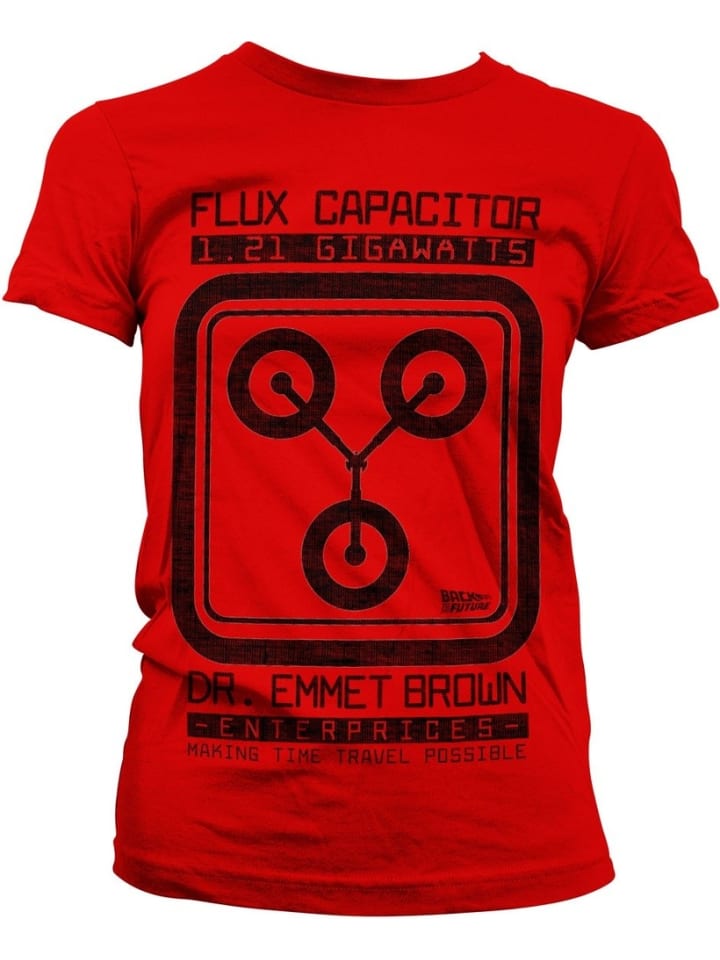 

Back To The Future Красная футболка, Красный, Back To The Future Красная футболка