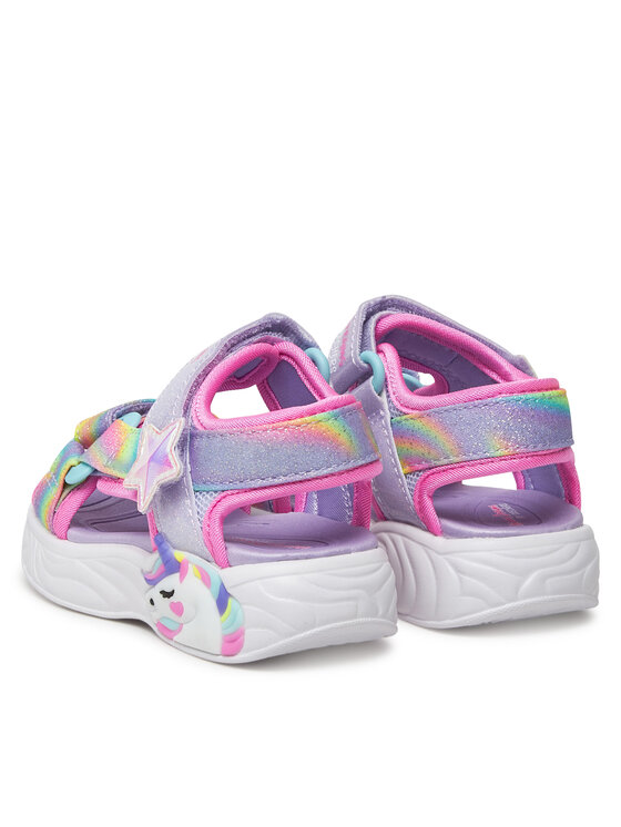 Сандалии Unicorn Dreams Sandal-Dreamy Unicorns 303107N/LVMT Skechers, фиолетовый — фото 3