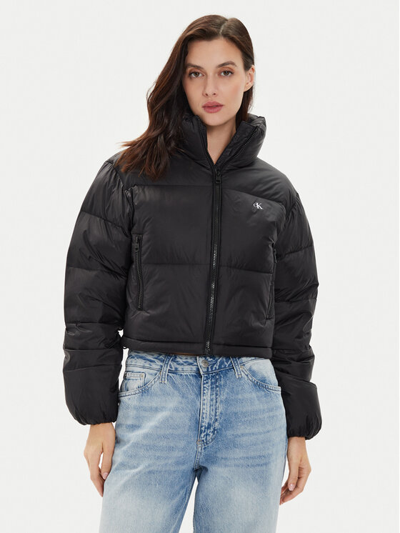 

Пуховик relaxed fit J20J223577 Calvin Klein Jeans, черный