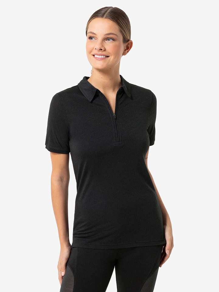

Футболка поло Zip super.natural, черный