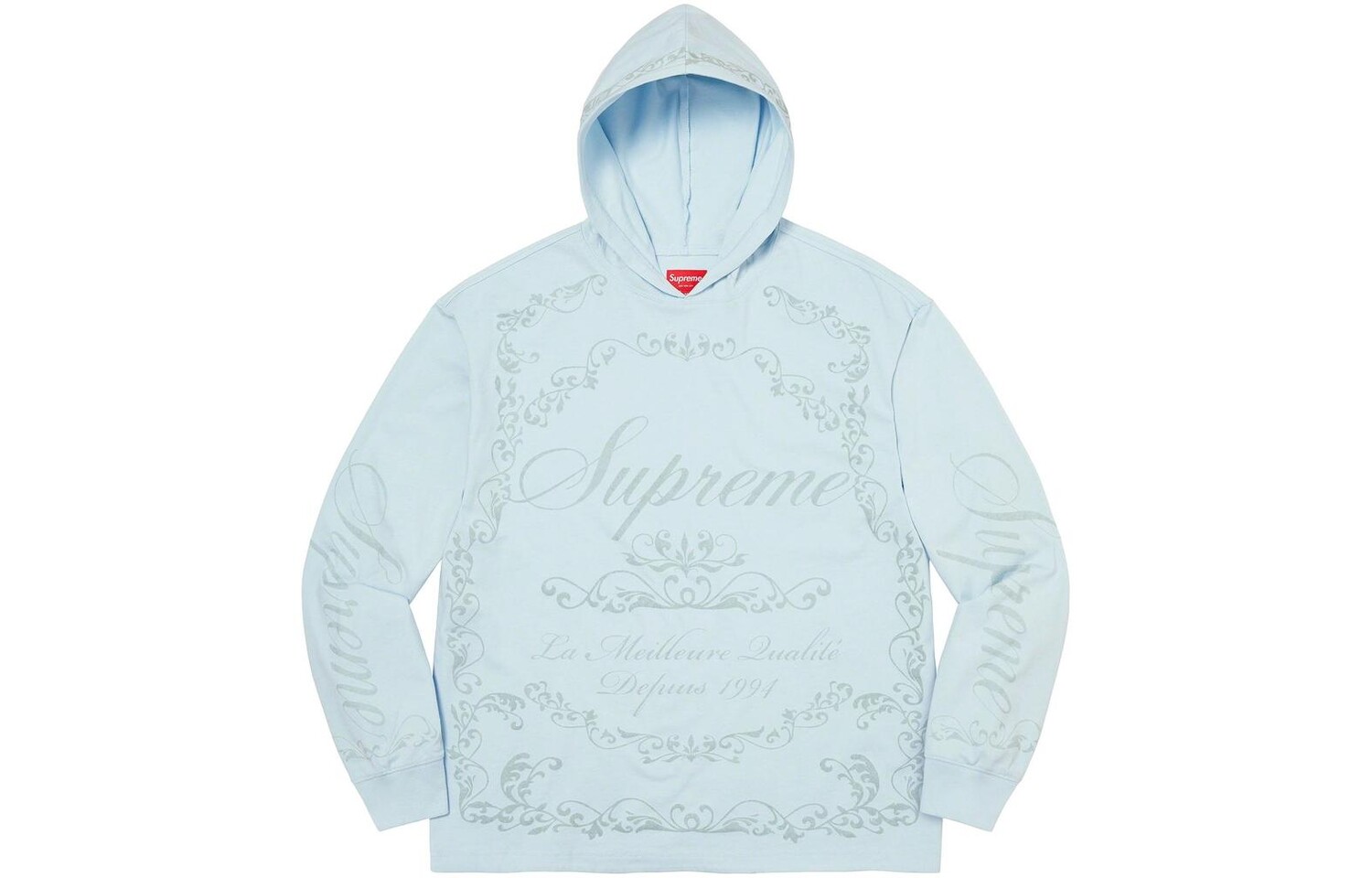 Толстовка унисекс Supreme, цвет Blue