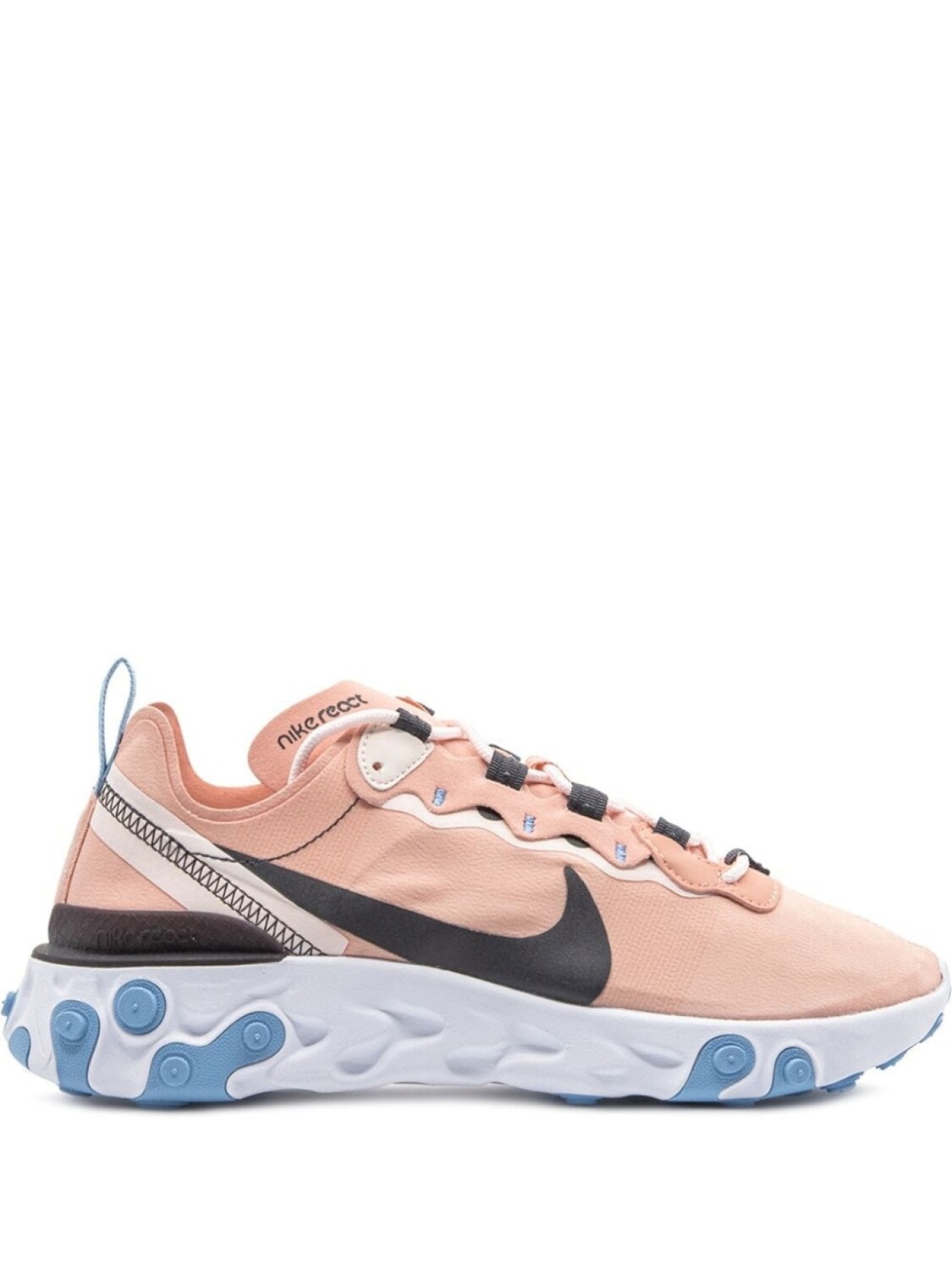 

Nike кроссовки React Element 55, розовый