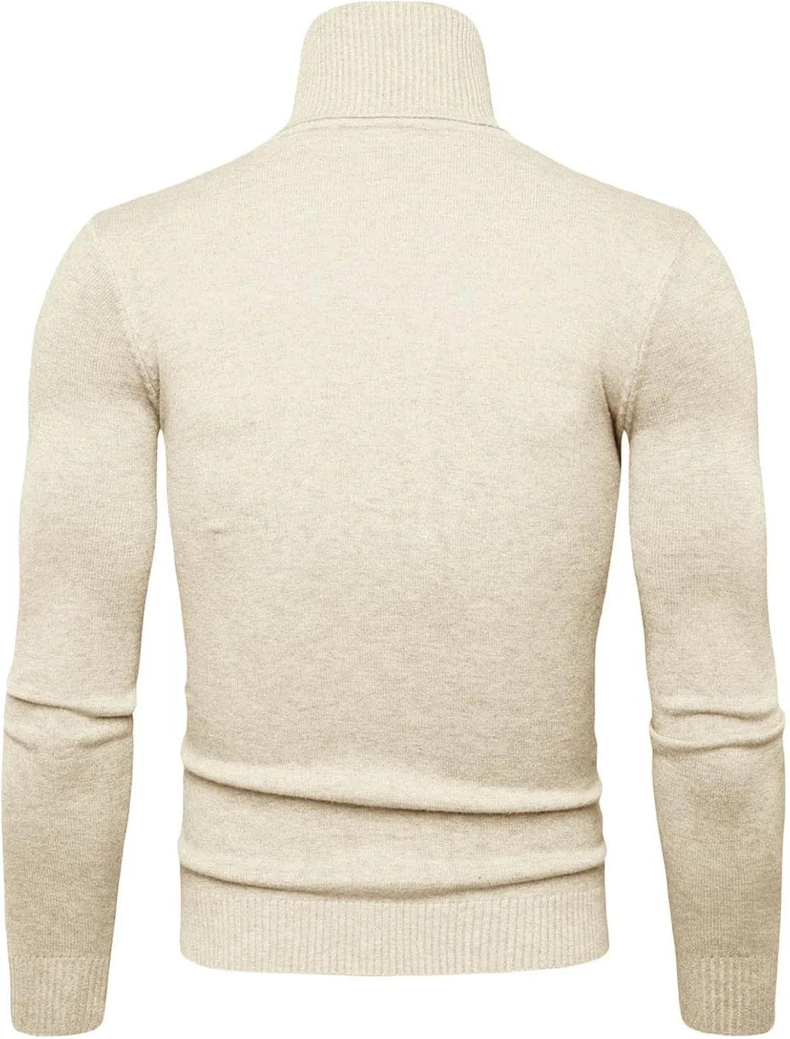 Толстовка-водолазка мужская Casual Business с длинным рукавом Slim Fit — фото 3