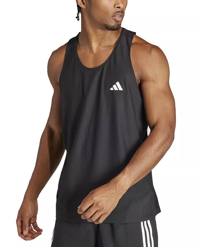 

Мужская влагоотводящая майка The Run The Run adidas, черный