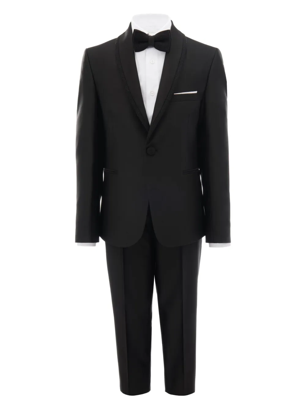 

Однобортный смокинг с блестками Moustache, черный