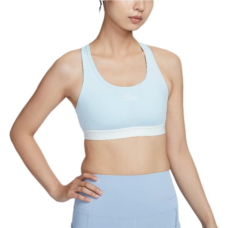 

Nike Спортивное нижнее белье SwooshDri-Fit, цвет Glacier Blue, женское