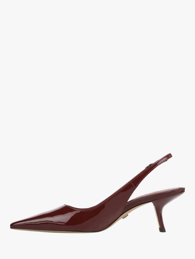 Босоножки Bianka на каблуке kitten heel с ремешком на щиколотке Sam Edelman, French Merlot — фото 2