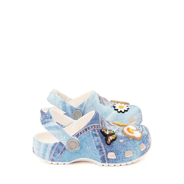 

Сабо Crocs Classic Denim Patch Clog, цвет Denim