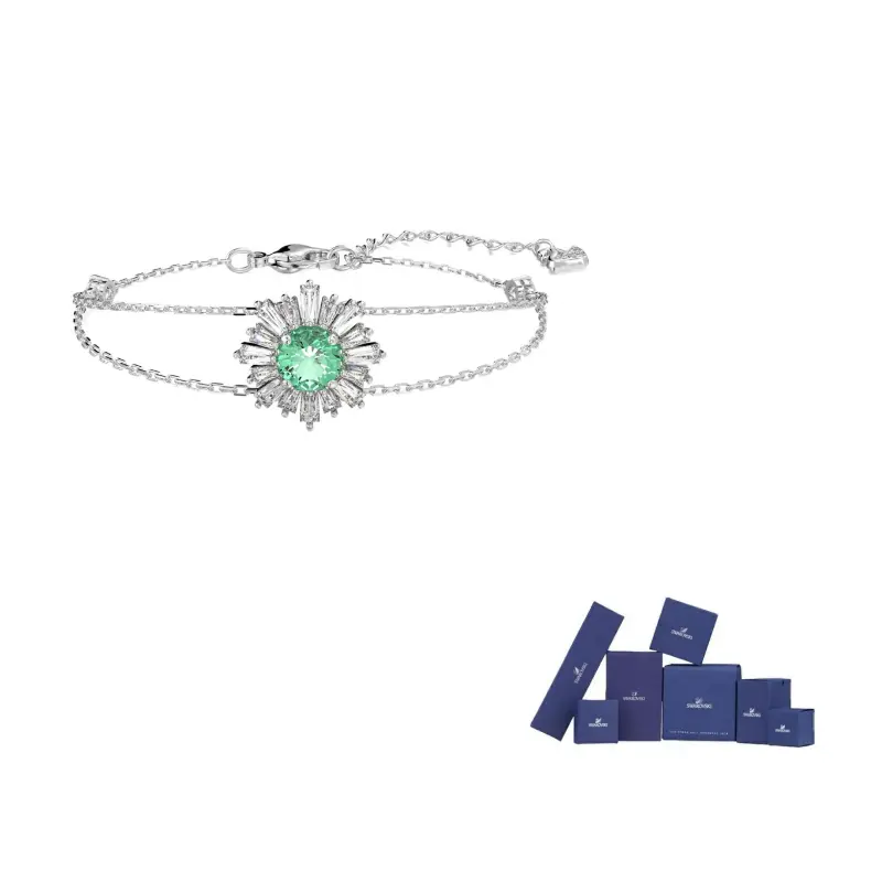 

Солнечные браслеты с родиевым покрытием Women's Swarovski