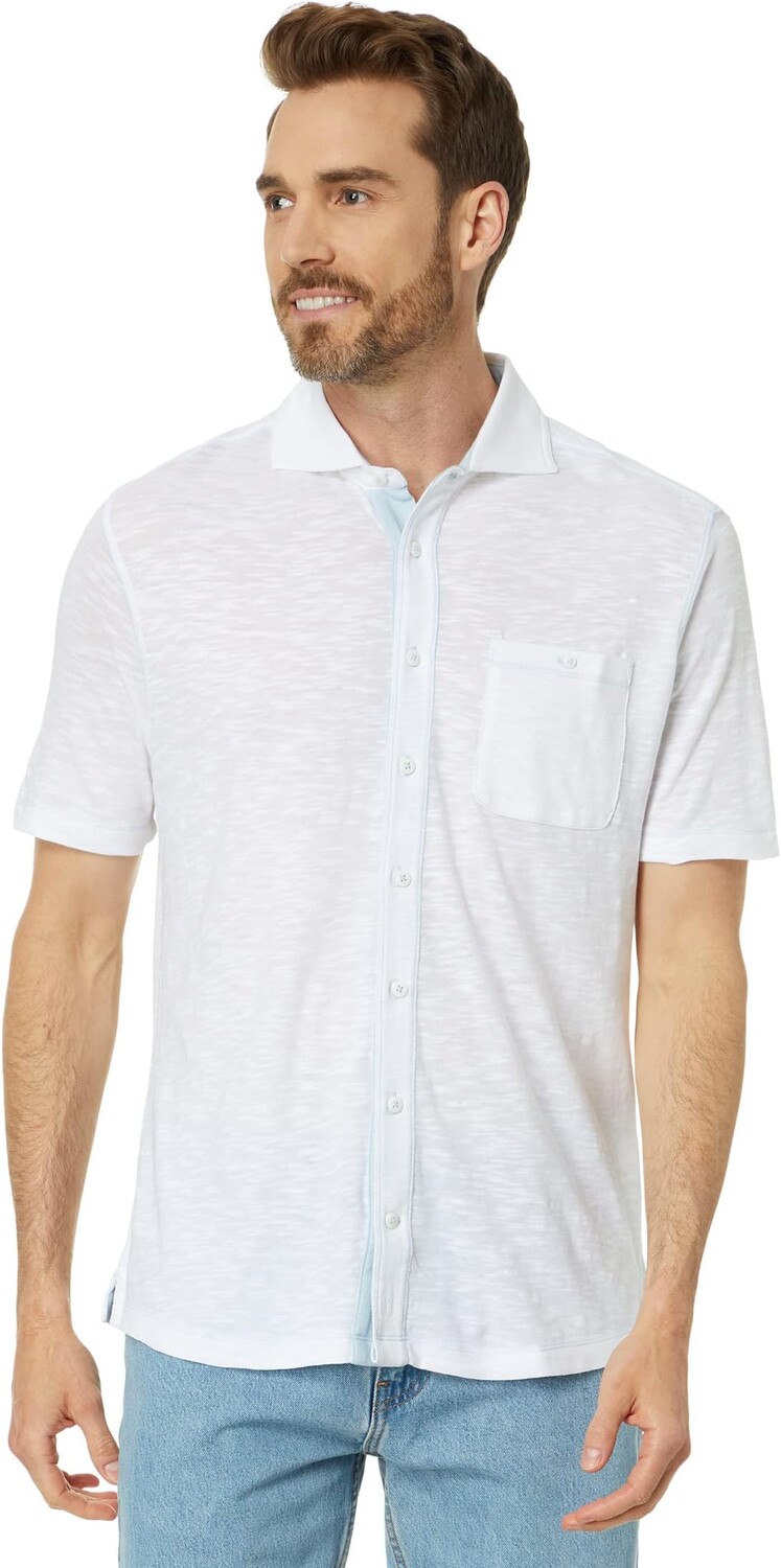 

Рубашка Houston Short Sleeve Woven johnnie-O, белый