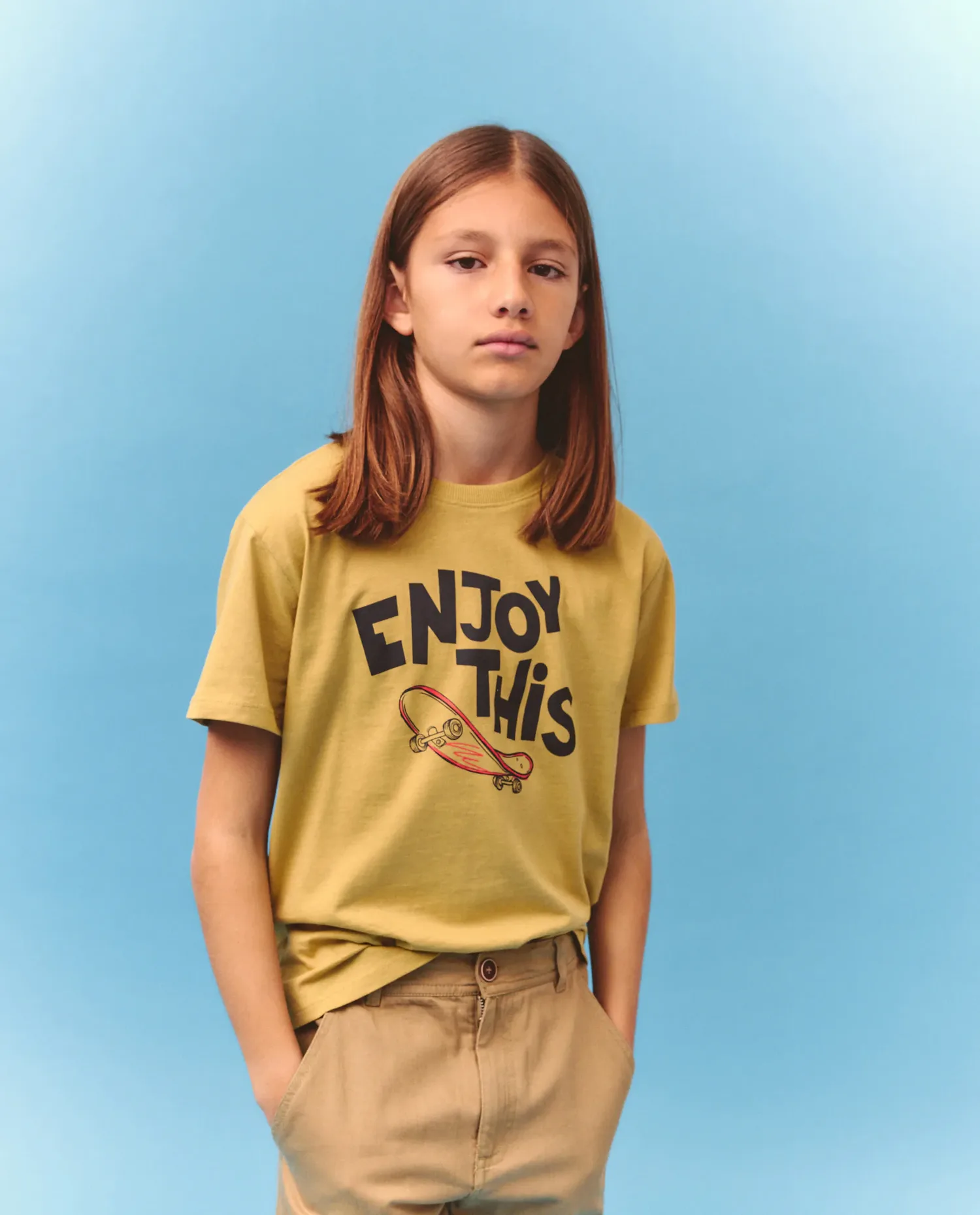Футболка с коротким рукавом с детским фантазийным рисунком Kids El Corte Inglés, зеленый