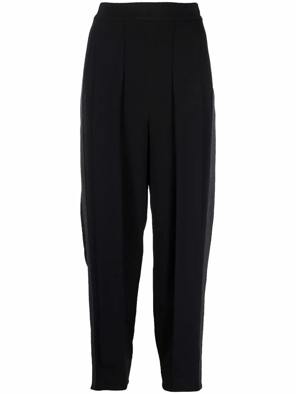 

Брюки с контрастной строчкой STELLA MCCARTNEY, черный