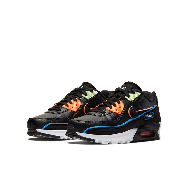 Кроссовки air max 90 se Nike, черный — фото 3