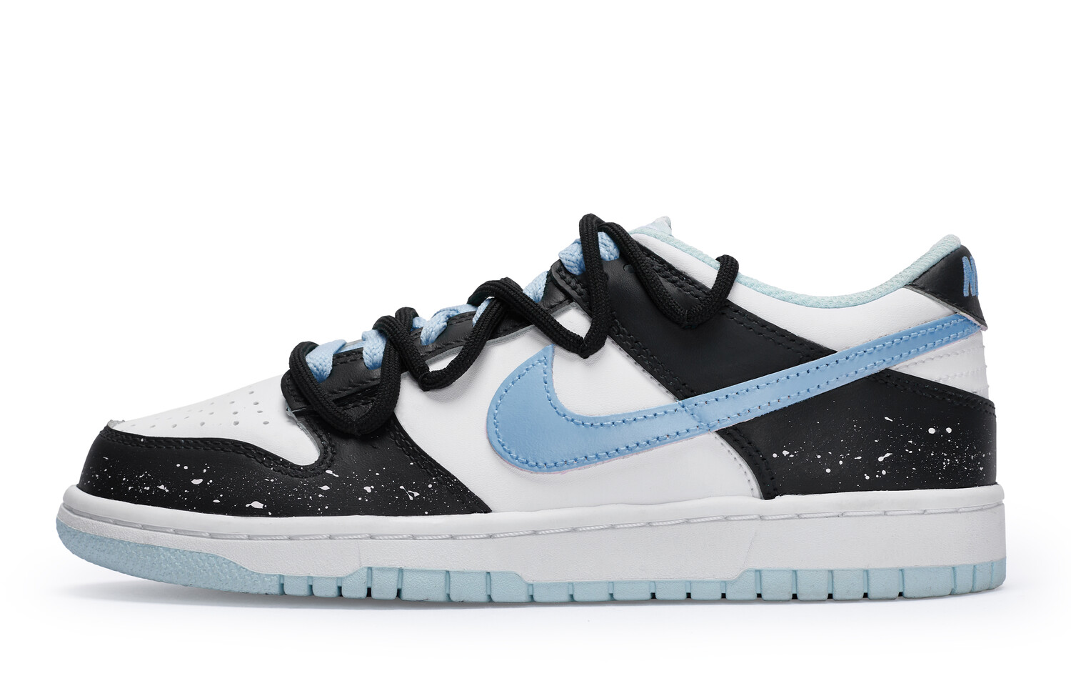 

Кроссовки Nike Dunk Skateboard Shoes Women's Low-Top Blue, Синий, Кроссовки Nike Dunk Skateboard Shoes Women's Low-Top Blue