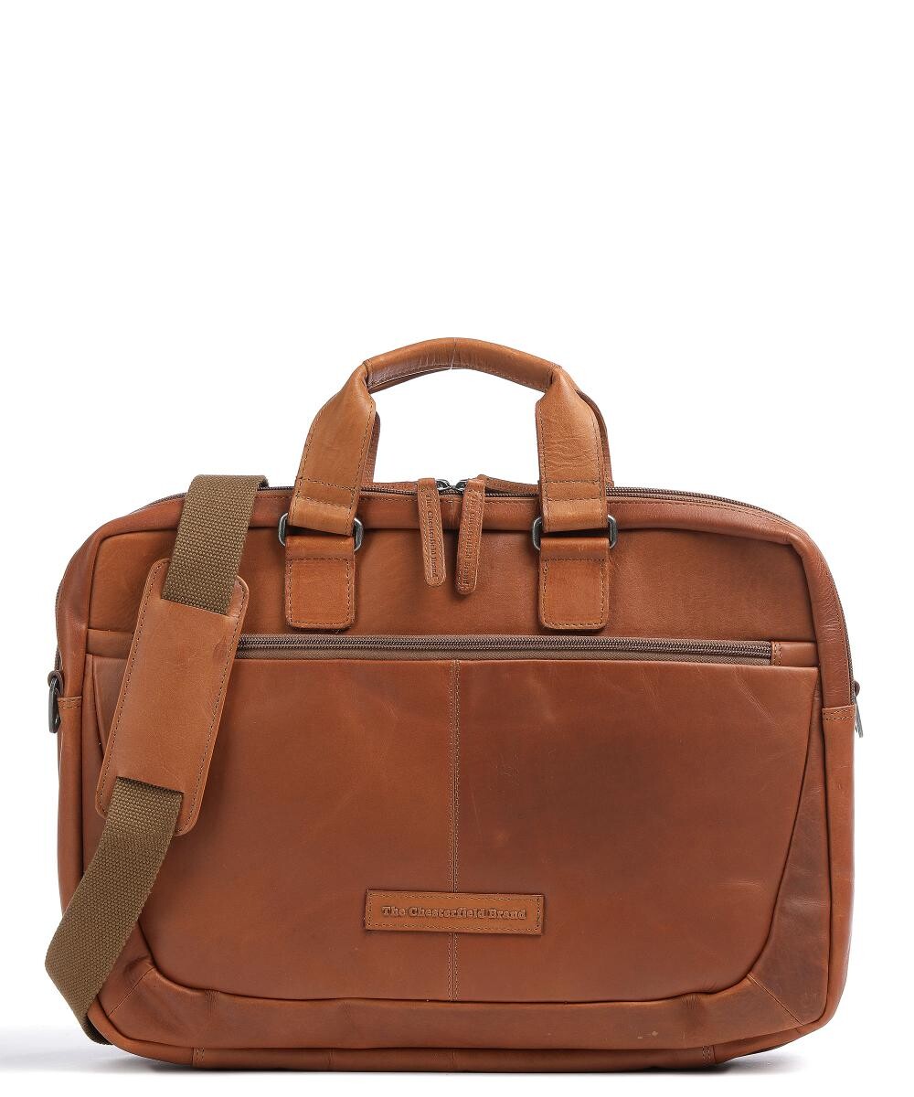 

Портфель Seth 15 дюймов из воловьей кожи с подтягиванием The Chesterfield Brand, коричневый