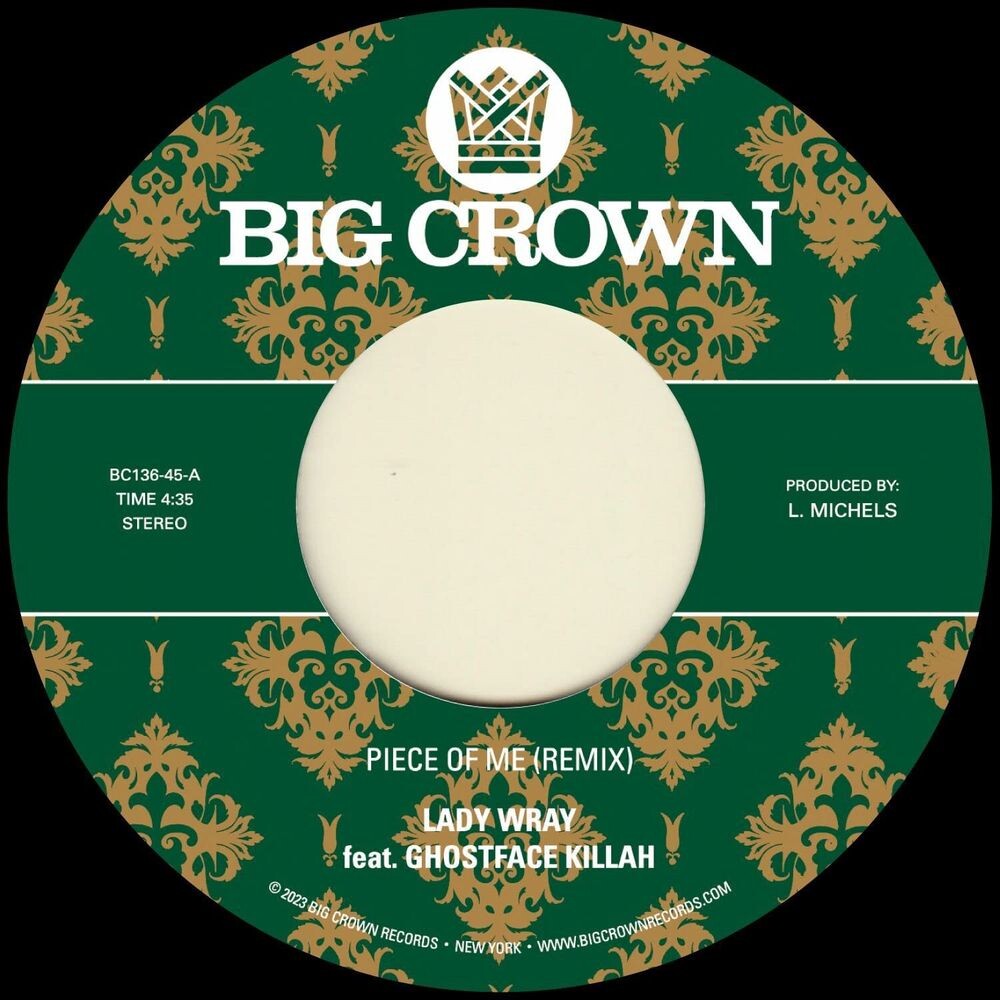 

Виниловая пластинка LP Piece Of Me / Joy & Pain [Pete Rock Remix] (7") - Lady Wray