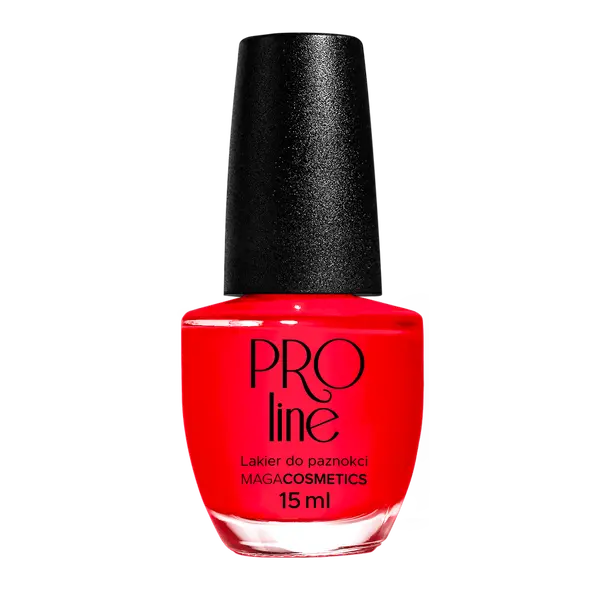 

Лак для ногтей 058 непрозрачный неоново-красный, 15 мл Maga Cosmetics Proline, цвет 058