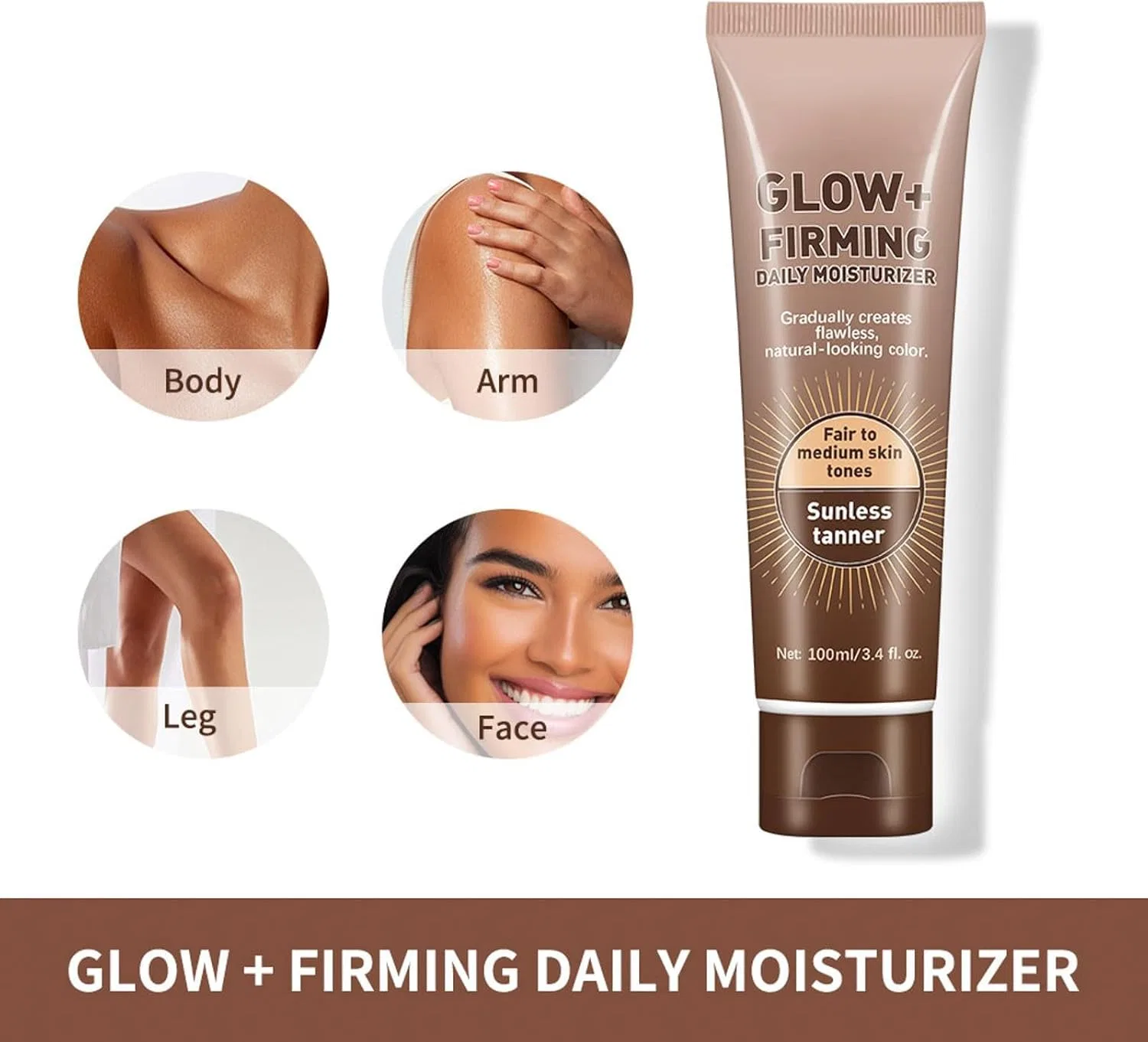 Лосьон для автозагара Bronze Tanning Lotion Generic 100 мл — фото 4