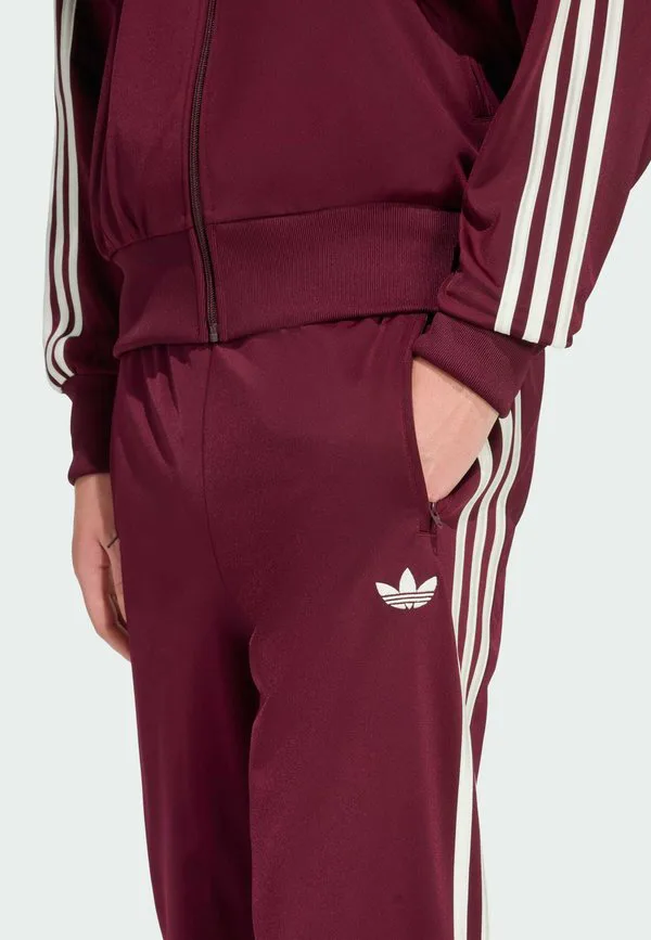 Спортивные штаны firebird Adidas Originals, Maroon Off White — фото 3